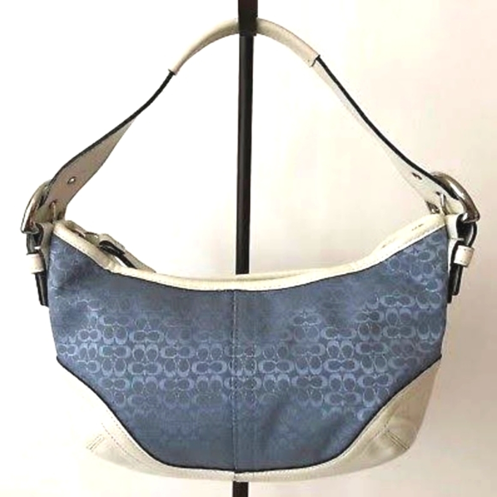Authentic Coach Hobo Bag Baby Blue